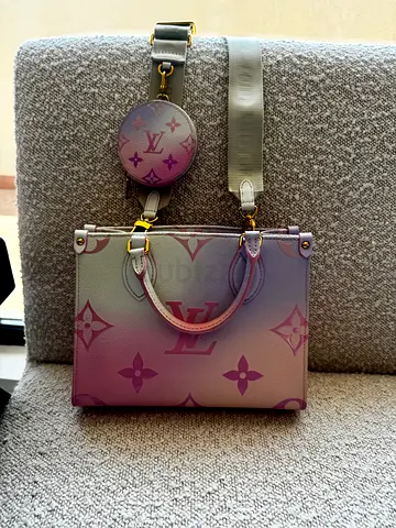 Louis Vuitton Ombre Monogram Tote with Strap and Coin Pouch
