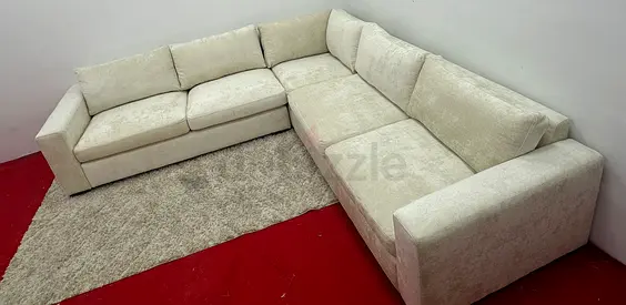 Perfect condition pottery barn lshape sofa