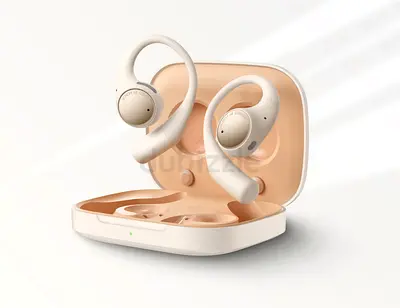 HONOR EARBUDS OPEN. with Charging Case - Beige