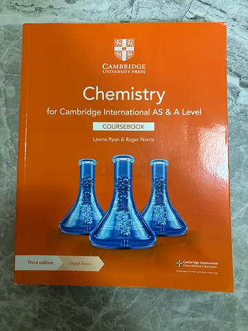 Cambridge Chemistry Coursebook for AS  A Level (Third Edition)