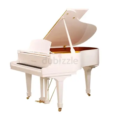 Steinberg P-165 Grand Piano – White Glossy