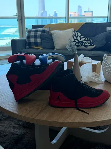 Air Jordan SOG “Black Gym Red” Sneakers – Size US 10.5 / EU 44.5