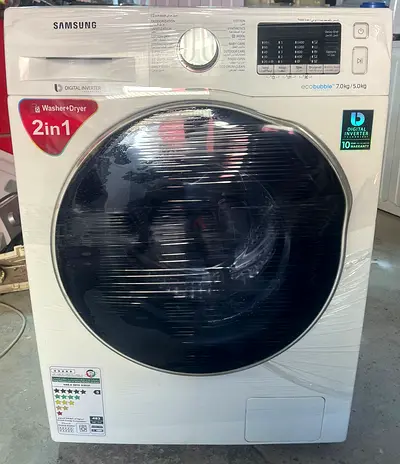 New Touch Led Smart 2in1 Samsung EcoBubble inverter Washer Dryer 7kg/5kg