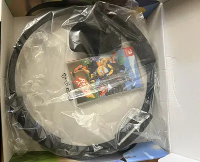 Nintendo Switch Ring Fit Adventure Complete :Game Cartridge + Ring-Con + Leg Strap(Great condition)