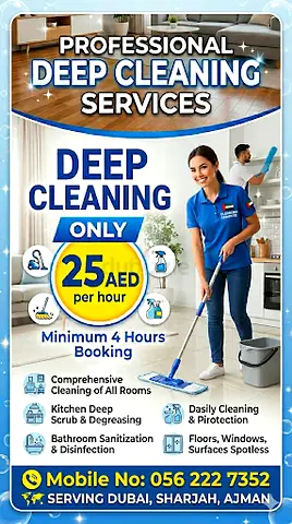 DEEP CLEANING VILLA CLEANING SERVICES