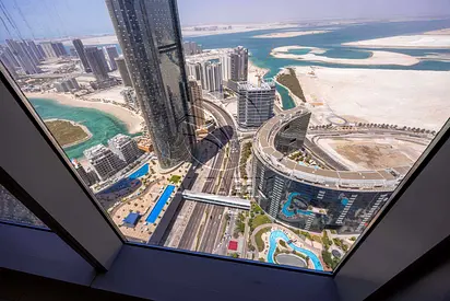 2BR+Maid | Vacant| Higher Level | Sea View