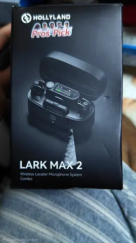 Hollyland Lark Max 2 Wireless Lavalier Microphone System (New in Box)