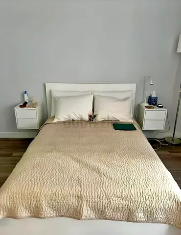 Ikea Queen size bed with mattress available in perfect condition