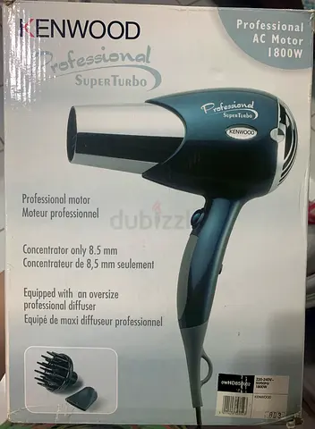 Kenwood hair dryer 1800w