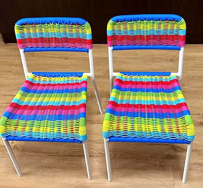 IKEA BRAND NEW Childrens chair ( 2 units) for in/outdoor/multicolour
