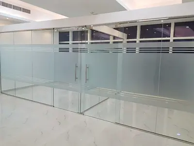 Fitted Office I Glass Partitoned I Pantry Inside I Amazing View