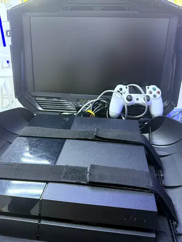 unique suitcase PS 4  — Good Working Condition and easy to carry anywhere you go.