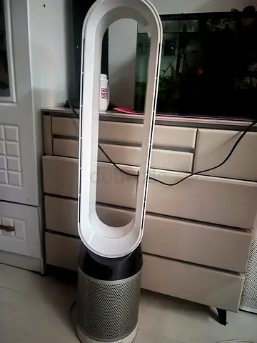 Dyson-style bladeless tower fan with air purifier - used, good condition