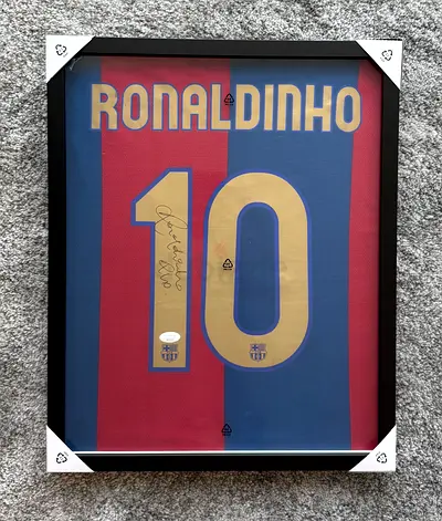 Signed Ronaldinho Jersey