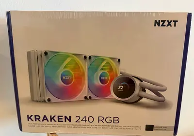 NZXT Kraken X53 / Kraken 240 RGB AIO Liquid Cooler (Sealed Box)