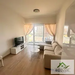 Furnished Studio | Bloom Heights 1 | Balcony | City View | Available for Multiple Cheques