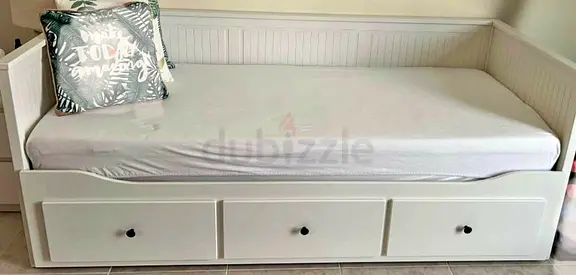 Ikea Day bed with two mettreses available in perfect condition