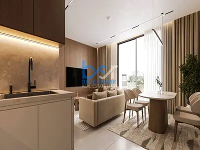 شقة بغرفة نوم واحدة | سيرا ريزيدنس ليوان 2 | شرفة ذات إطلالة مزدوجة
