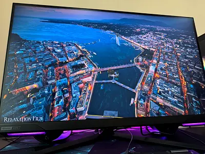 4k 32-inch Samsung Odyssey G-sync Gaming Monitor - 144Hz, Excellent Condition