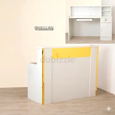 Size 120×60Cm Brand New Reception Counter For Sale