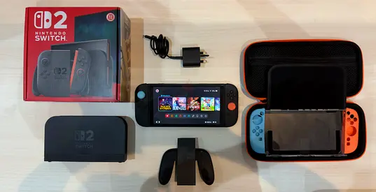 Nintendo Switch 2 Complete Bundle | Box, Dock, Case  Accessories