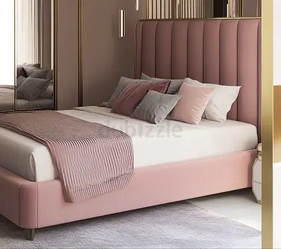 Beautiful 😍 Pink colour 120*200 double Bed