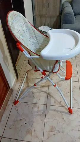 Used baby high chair with removable tray - good condition