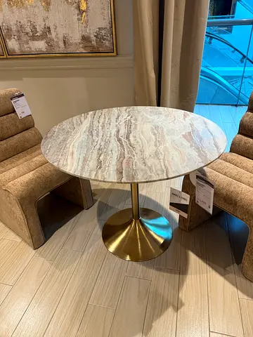 marble table