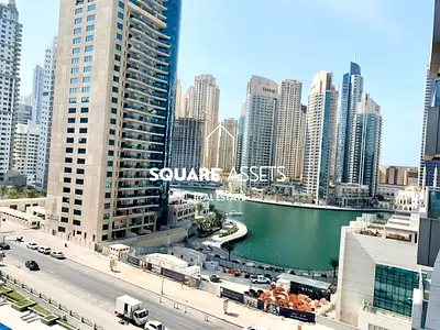 Spacious 1BR with Balcony | Mid Floor | Marina View | Near Metro