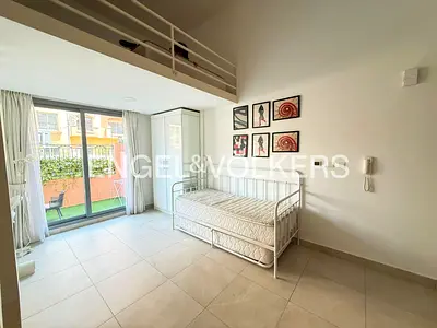 Ground Floor Studio | Private Garden | Mezzanine Bedroom