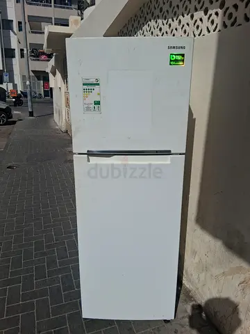 Samsung double-door refrigerator - used, good working condition