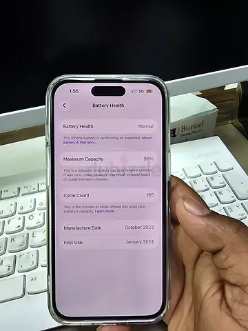 iPhone 15 - 128GB, Good Battery Health, Unlocked TRA Version