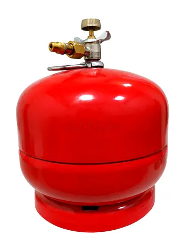 USED Small LPG Gas Cylinder - 2kg LPG. Gas 4.8L