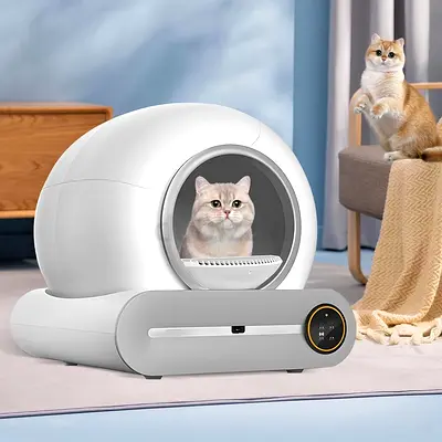 🐱 Smart Automatic Cat Litter Box – Self-Cleaning  App Controlled