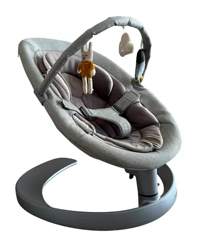 Nuna Leaf Baby Bouncer / Rocker with Toy Bar - Good Condition