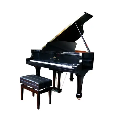 Steiner HG-152E Grand Piano with Self Play - Black