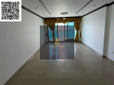 للإيجار شقة فاخرة في براج كورنيش تاور  غرفتين وصالة بمساحة واسعة وتصميم راقٍ يوفر أعلى درجات الراحة والفخامة، مع إطلالة مباشرة على البحر تمنحك تجربة س