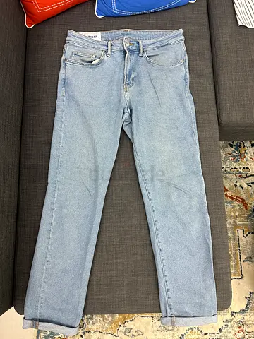 Regular Fit Denim Jeans, Mavi, Size 31/32