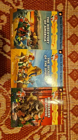 Geronimo Stilton graphic novels set