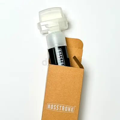 Bosstroke Empty Marker 30mm I Reusable  Refillable with Any Paint or Ink color