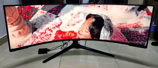 The Samsung Odyssey Neo G9 57 (Model S57CG952NM / G95NC) high-performance curved gaming monitor