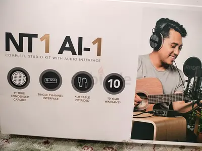 RØDE NT1 AI-1 Complete Studio Kit – Brand New, Unused, Full Box