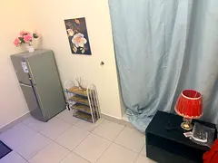 Partition room for rent in Dubai sports city