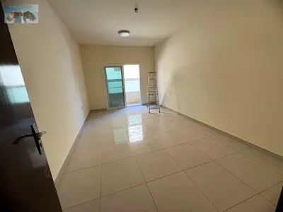 Two bedrooms and a living room, second tenant, large area with built-in wardrobes, near Ajman Unive