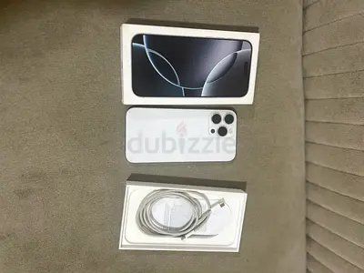 Iphone 16 Pro Max 256gb White excellent Condition