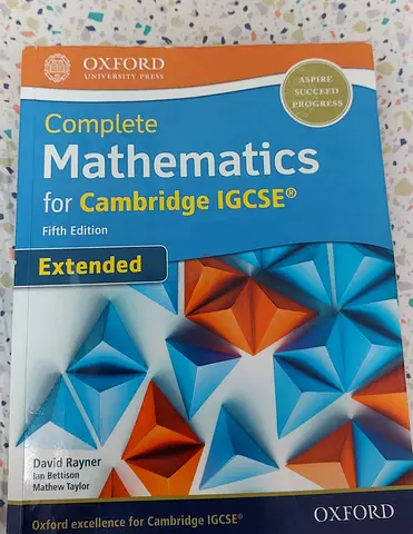 Cambridge IGCSE Mathematics Textbook