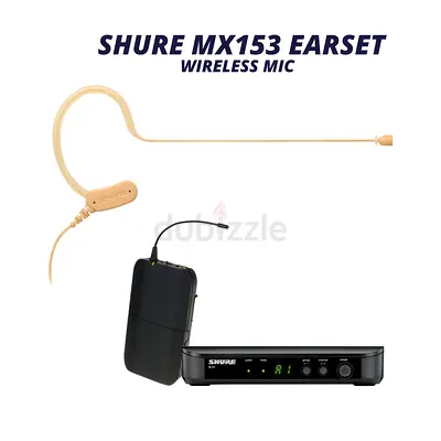 Shure MX153 Earset Wireless Mic ( Full Set )