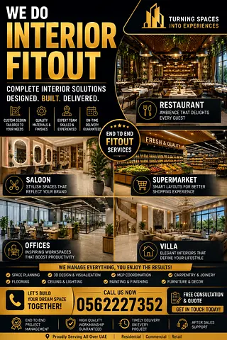 VILLA MAINTENANCE INTERIOR FITOUT RENOVATION SERVICES