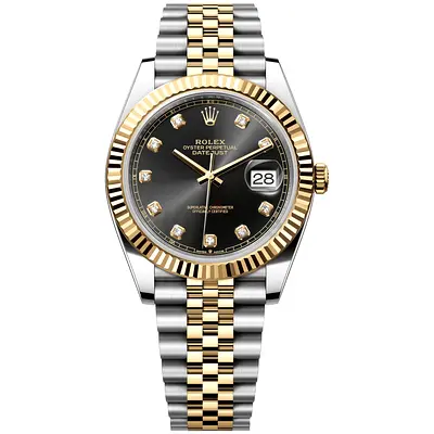 Rolex Datejust Two-Tone Jubilee Bracelet with Diamond Dial