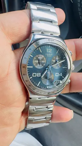 Swatch Swiss Chronograph Stainless Steel Watch’s